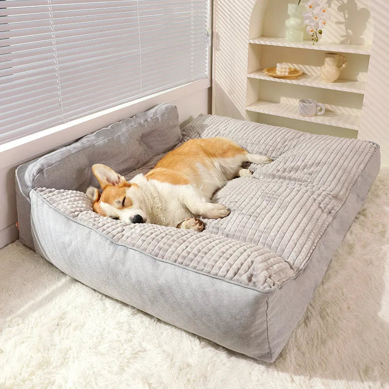 Human-Size Cooling Dog Bed