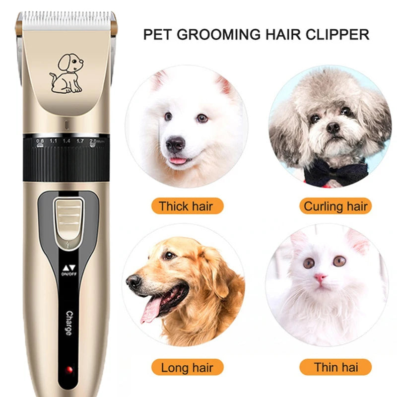 Electric Pet Clipper Grooming Kit