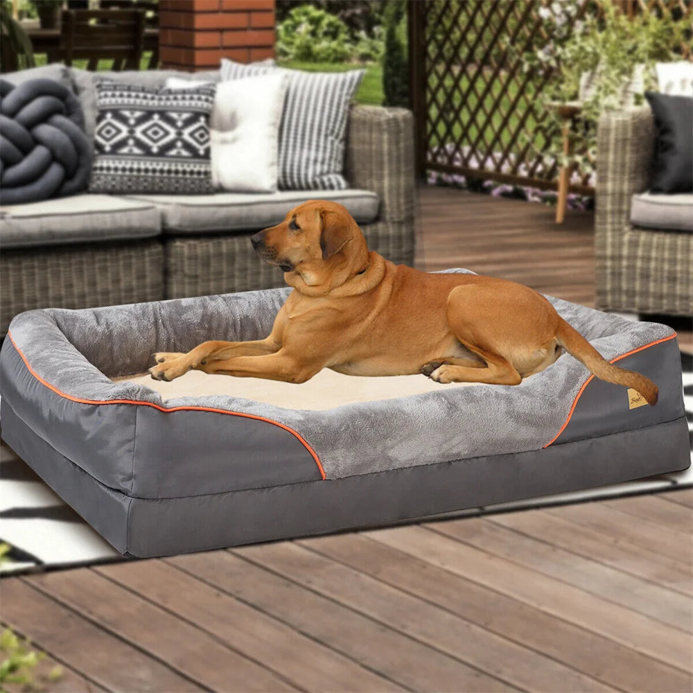 Jumbo Orthopedic Memory Foam Dog