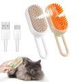 Steam Pet Brush 3-in-1