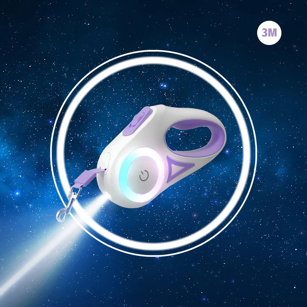 Pawsoftly GlowRoll™ LED Retractable