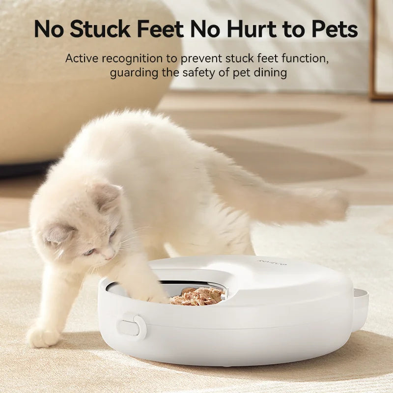 PawSoftly SmartMeal™ 4-Meal Automatic Pet Feeder