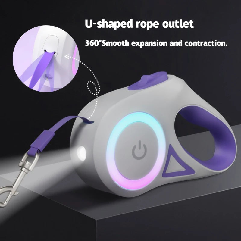 Pawsoftly GlowRoll™ LED Retractable