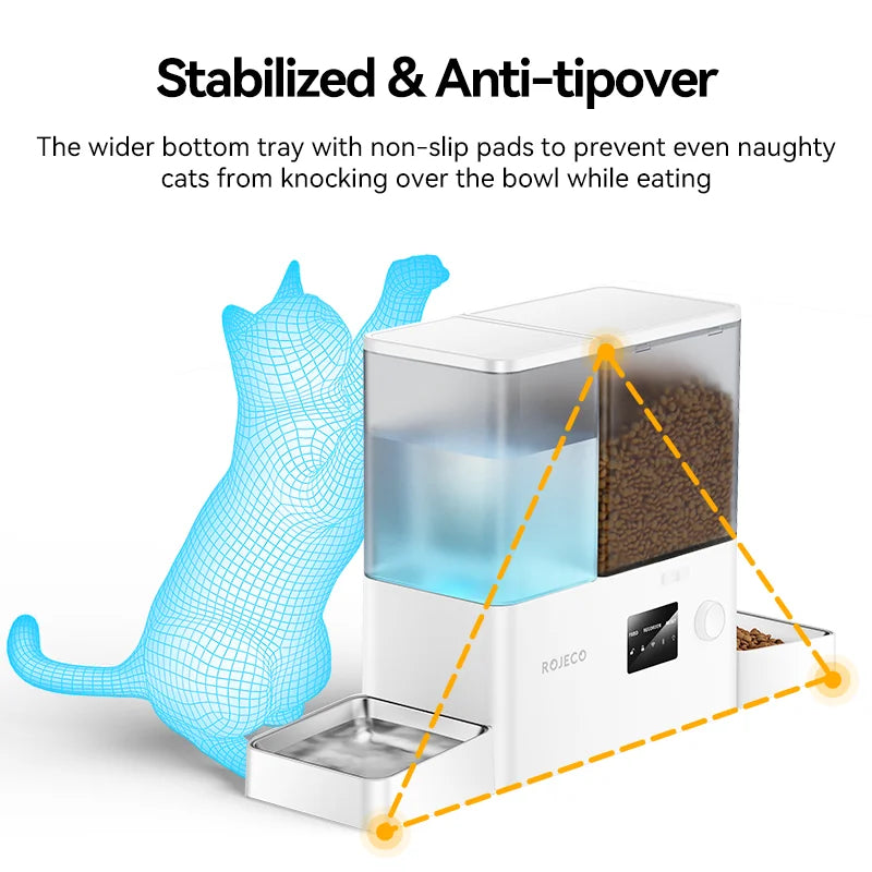 PawSoftly SmartHydra™ WiFi Pet Feeder