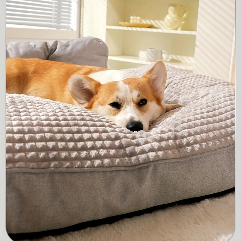 Human-Size Cooling Dog Bed